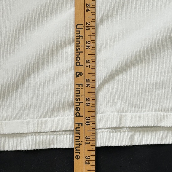 Polo Ralph Lauren Polo Shirt Men 2XL White Blue Big Pony #5 Embroidered Logo - Picture 5 of 7